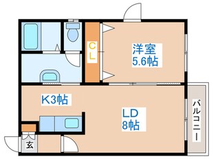 リバ－フォレストの物件間取画像